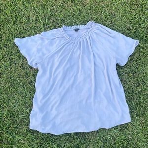 Ann Taylor Gray Blouse